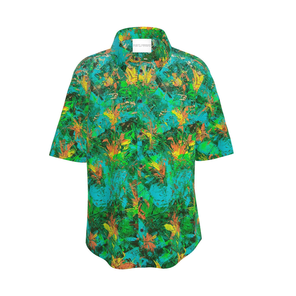 Mens Short Sleeve Shirt Ginger